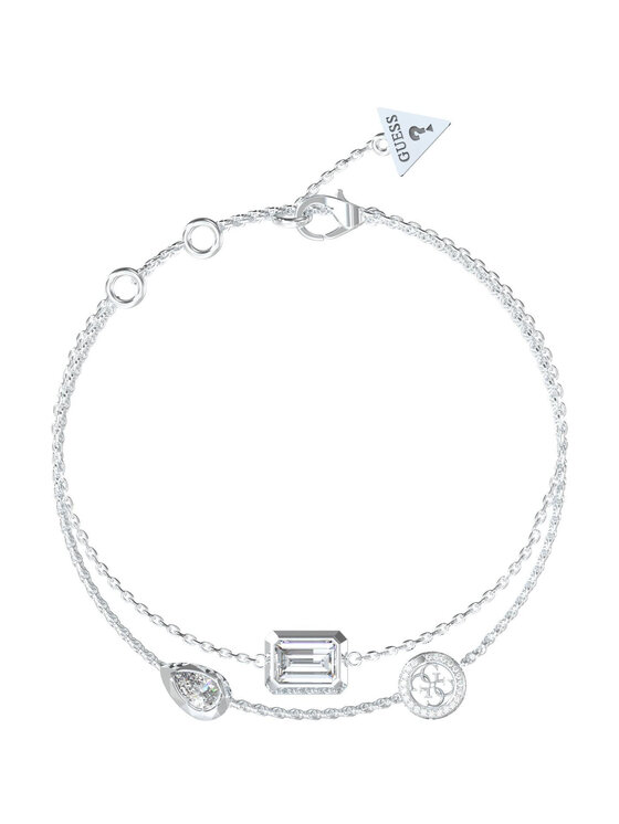 Guess Guess Náramek JUBB05237JWRHS Stříbrná