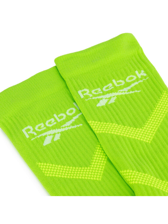Reebok Reebok Високі шкарпетки unisex R0384-SS24 (1-pack) Зелений