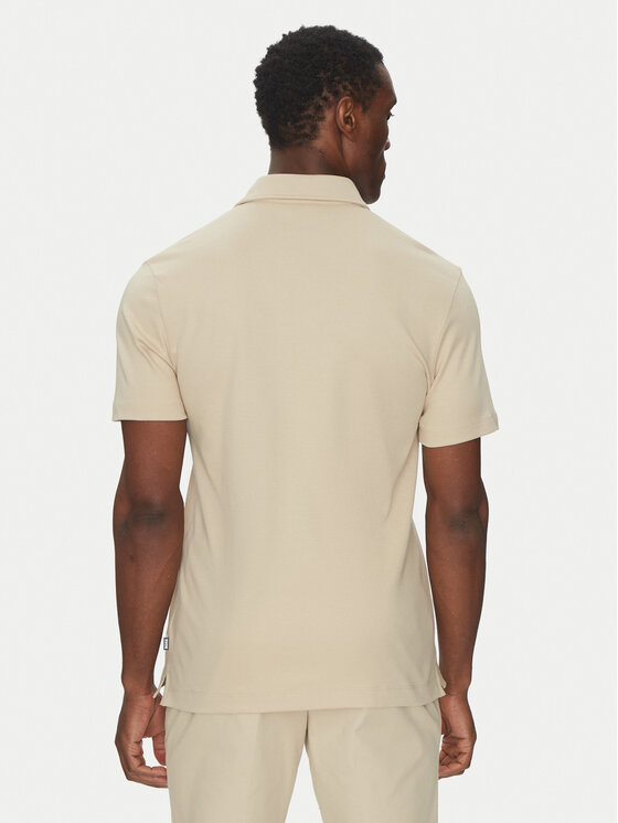 BOSS BOSS Polo Palosh 30 50471335 Beżowy Slim Fit