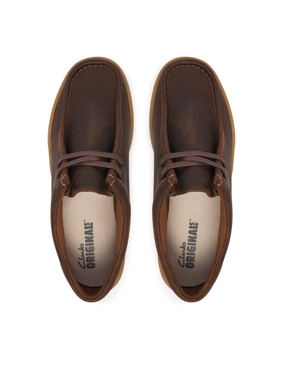 Clarks Clarks Półbuty Boxbee Walla 26328023 Brązowy