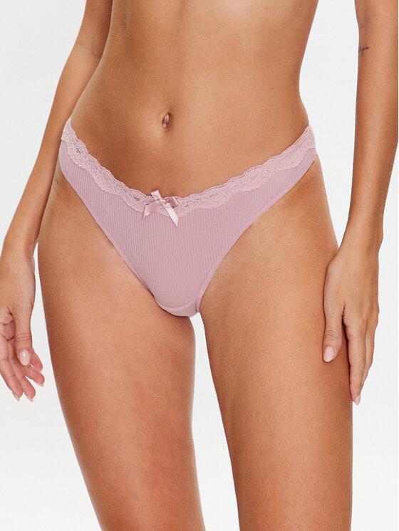 Hunkemöller Stringi Lola 201094 Rozā