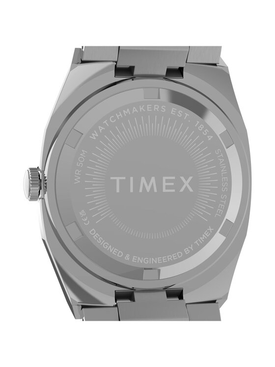 Timex Timex Zegarek TW6A01000 Srebrny