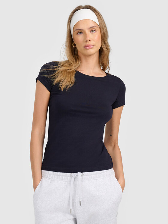 4F 4F T-Shirt 4FMM00TTSHF731-30S Granatowy