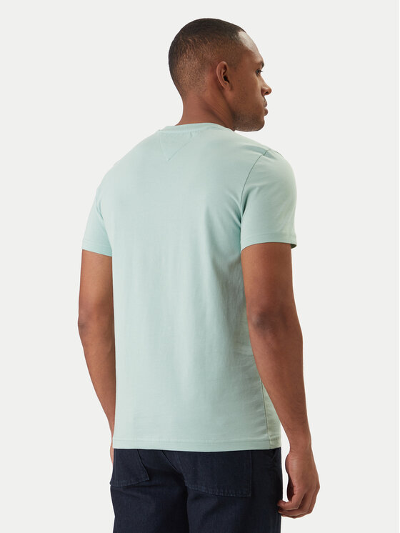 Tommy Hilfiger Tommy Hilfiger Tricou Logo MW0MW11797 Verde Regular Fit