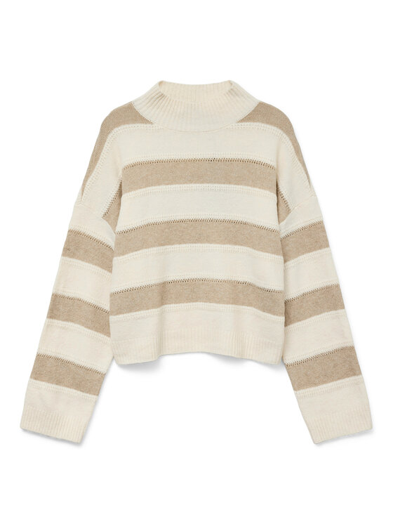 Vero Moda Vero Moda Sweater Inez 10331538 Bézs Regular Fit