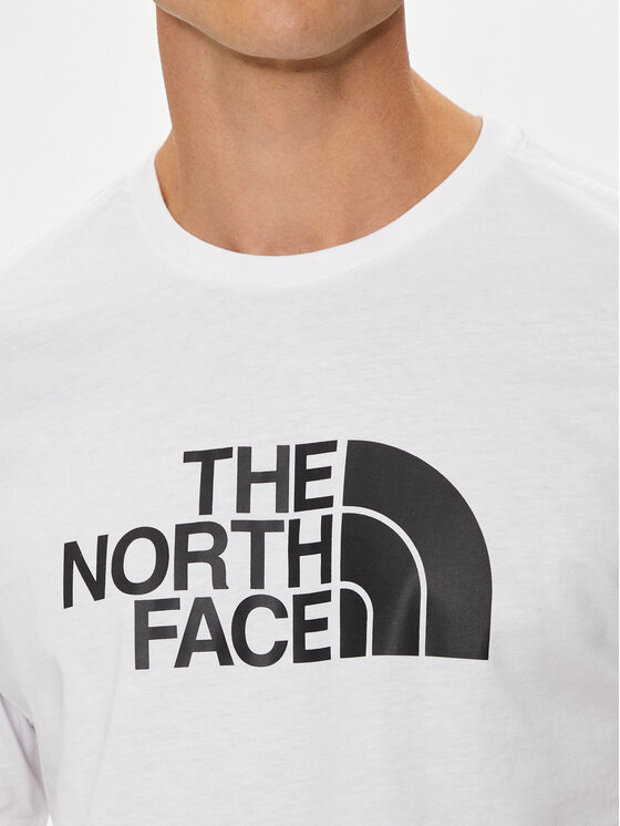 The North Face The North Face T-Shirt Easy NF0A2TX3 Biały Regular Fit