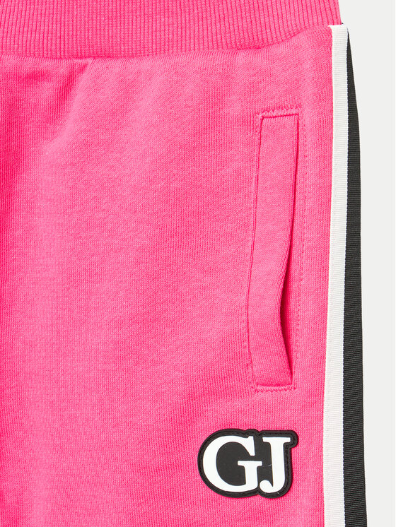 Guess Guess Долнище анцуг J4YQ12 KA6R4 Розов Relaxed Fit