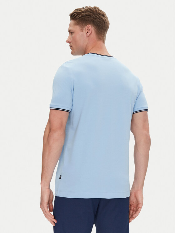 JOOP! JOOP! T-Shirt 17 JJ-16Platon 30045543 Błękitny Modern Fit