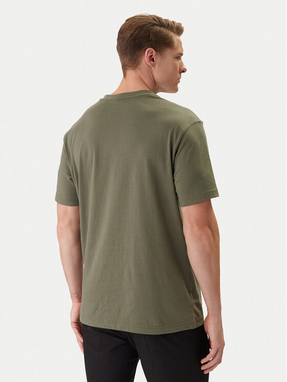 BOSS BOSS T-Shirt Ts_Join Logo 50553648 Khaki Regular Fit