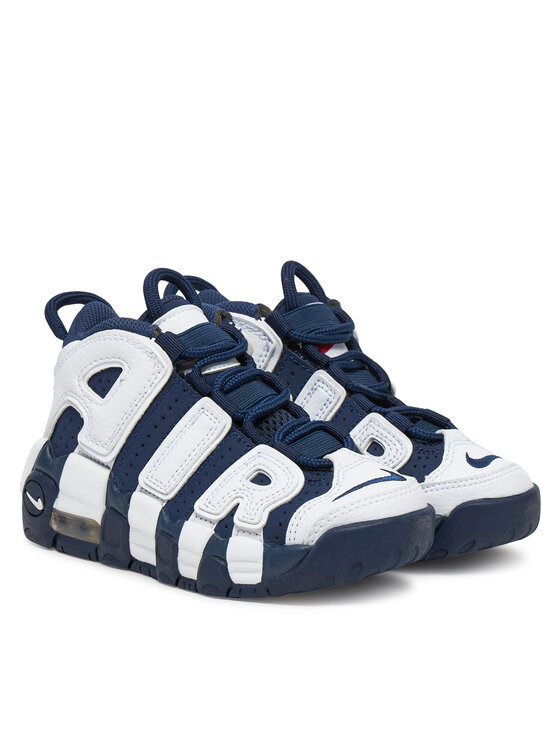 Nike Nike Sneakersy Air More Uptempo (PS) FV5372 100 Granatowy