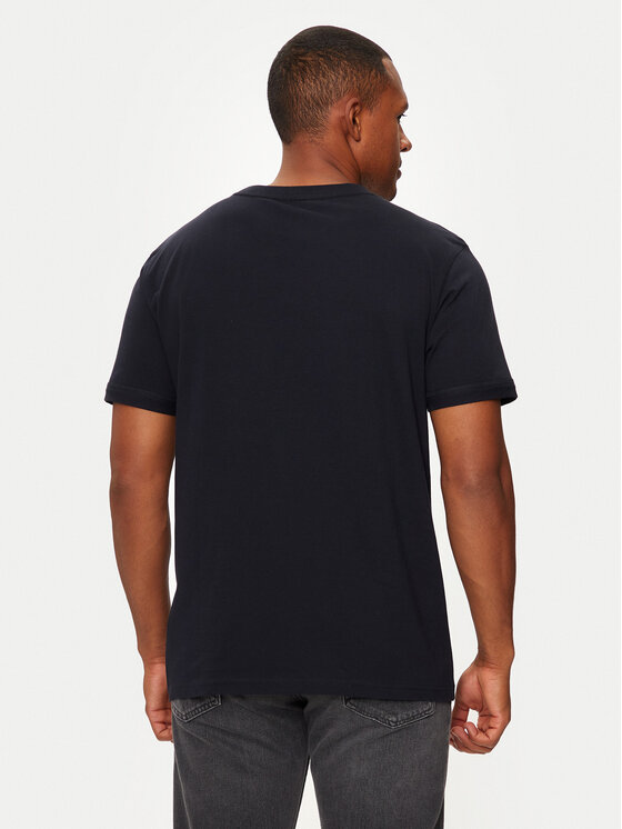 Tommy Hilfiger Tommy Hilfiger T-shirt UM0UM03362 Tamnoplava Regular Fit