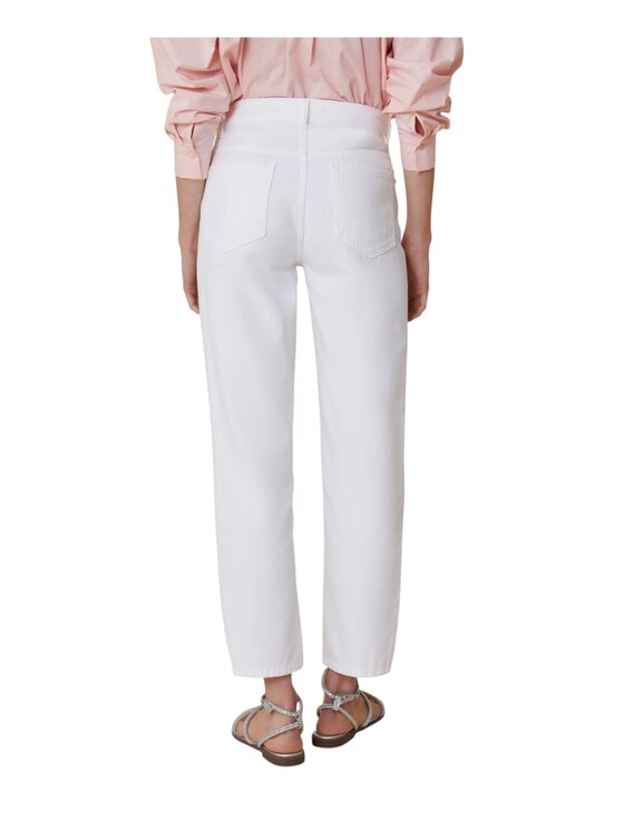 Pennyblack Pennyblack Παντελόνι chino 2511181032200-001 Λευκό Regular Fit