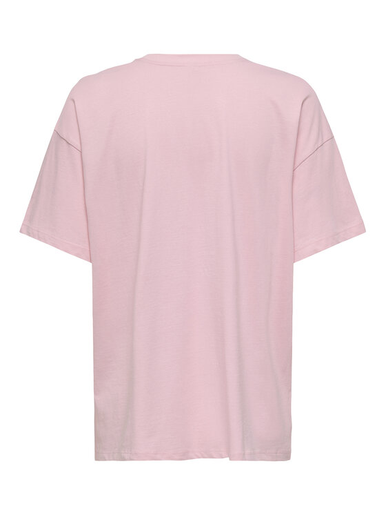 ONLY ONLY Футболка Vivvi 15346761 Рожевий Regular Fit