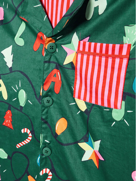 Cotton On Kids Cotton On Kids Pijama 7342255 Verde Regular Fit