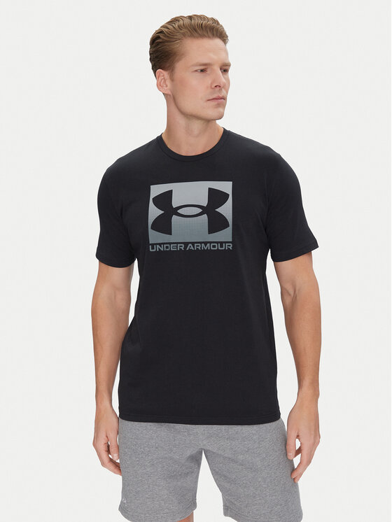 Under Armour Under Armour T-shirt Boxed Sports 1386793 Crna Loose Fit