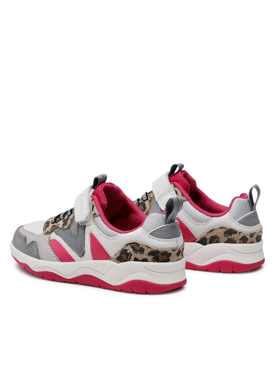 Clarks Clarks Сникърси Clowder Run K 261661186 S Бял