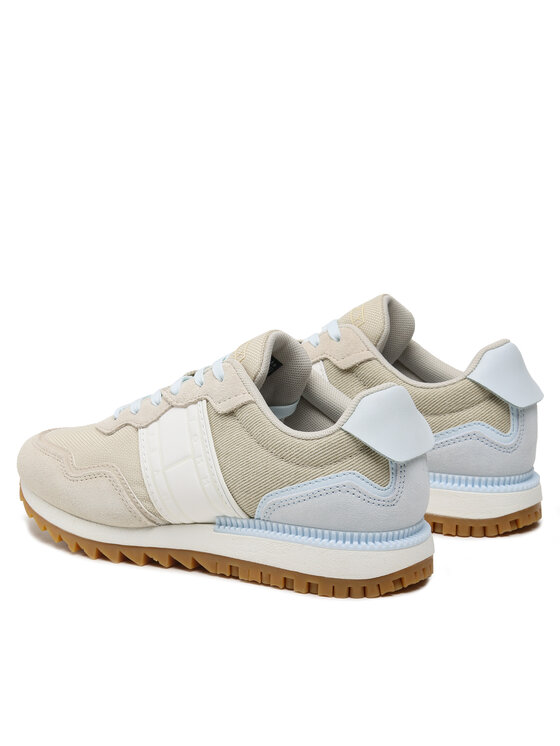 Tommy Jeans Tommy Jeans Sneakersy Tjw Retro Runner EN0EN02214 Beżowy