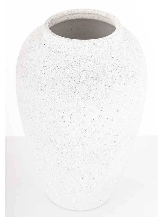 MIAhome MIAhome Wazon ceramiczny 29x17x17 cm MIAMI-2 small Biały