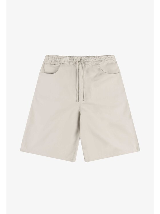 PROSTO. PROSTO. Szorty sportowe Reverse Beżowy Baggy Fit
