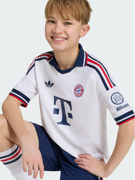 adidas adidas Koszulka techniczna 171354 Biały Regular Fit