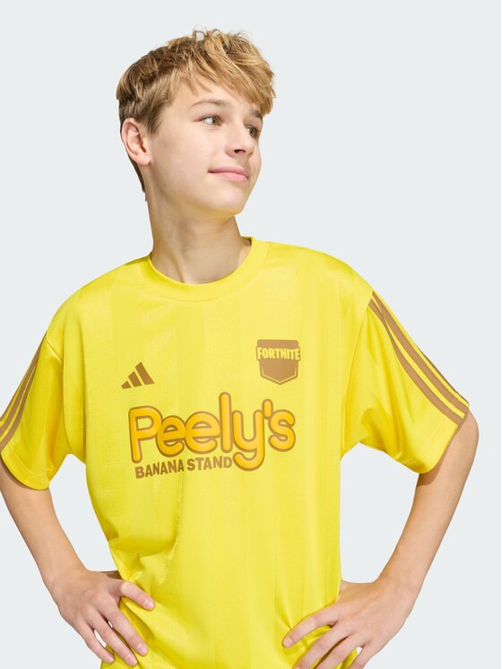 adidas adidas T-Shirt 165398 Żółty Regular Fit