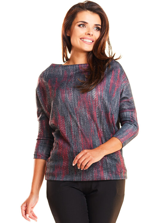 Infinite You Infinite You Blúzka M187 Červená Basic Fit