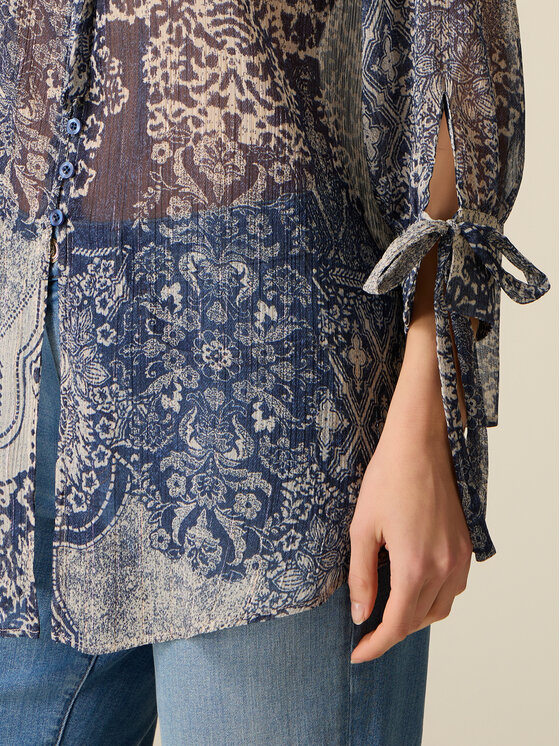 Oltre Oltre Camicia 5086J000924N0Z4 Blu Regular Fit