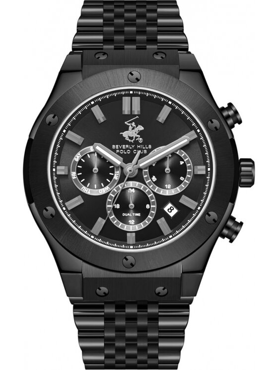 Beverly Hills Polo Club Beverly Hills Polo Club Zegarek BP3773X.650 Czarny