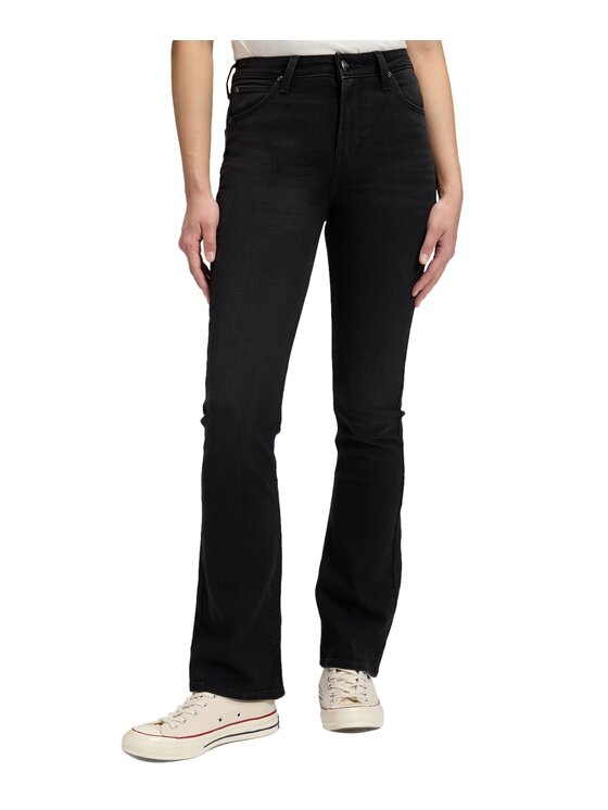 Lee Lee Jeansy 112385772 Czarny Bootcut Fit