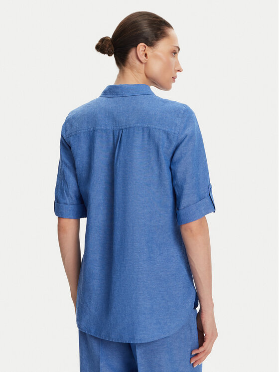 Olsen Olsen Košile 12002121 Modrá Regular Fit