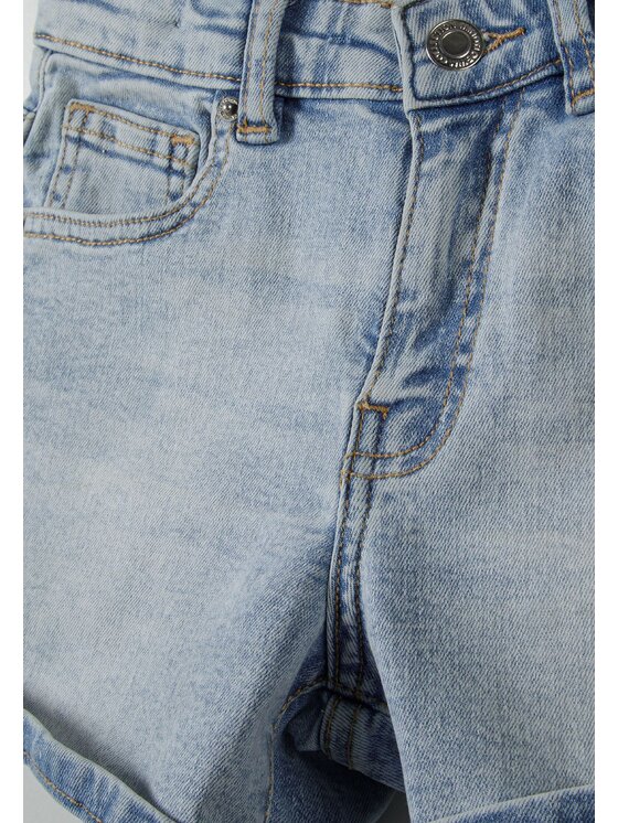 minoti minoti Szorty jeansowe 22short42 Niebieski Regular Fit