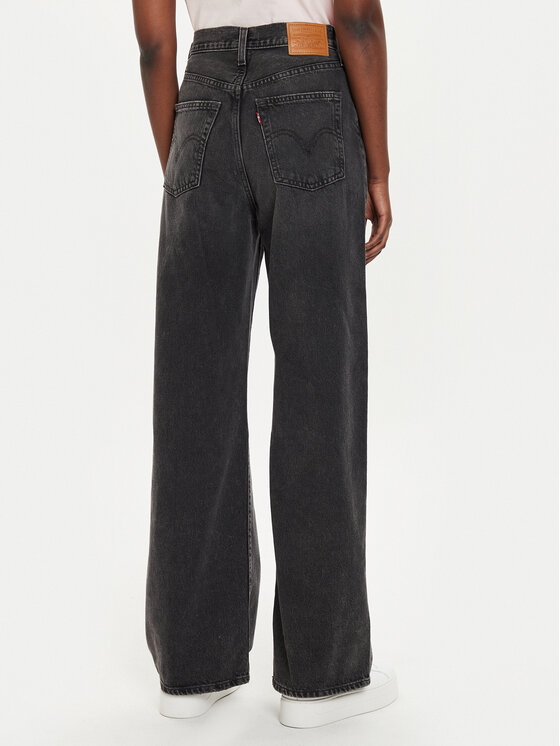 Levi's® Levi's® Jeansy Ribcage A6081-0011 Černá Wide Leg