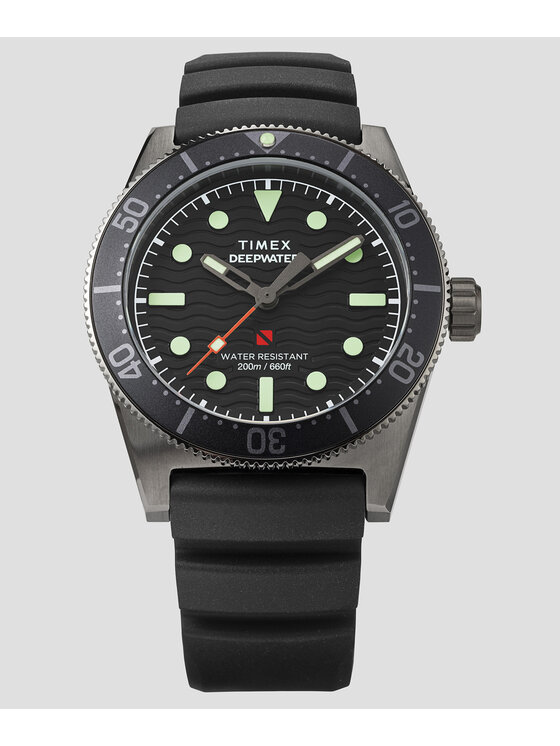 Timex Timex Hodinky TW2W74700 Čierna