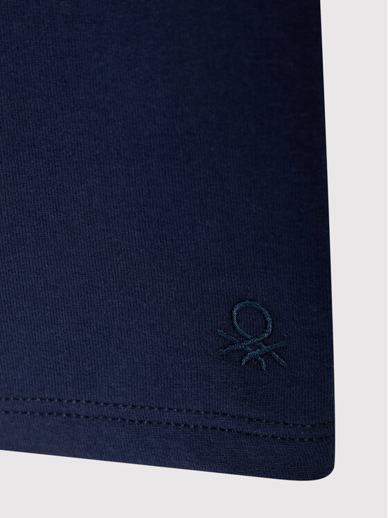 United Colors Of Benetton United Colors Of Benetton Pajkice 35Q2I0148 Mornarsko modra Slim Fit