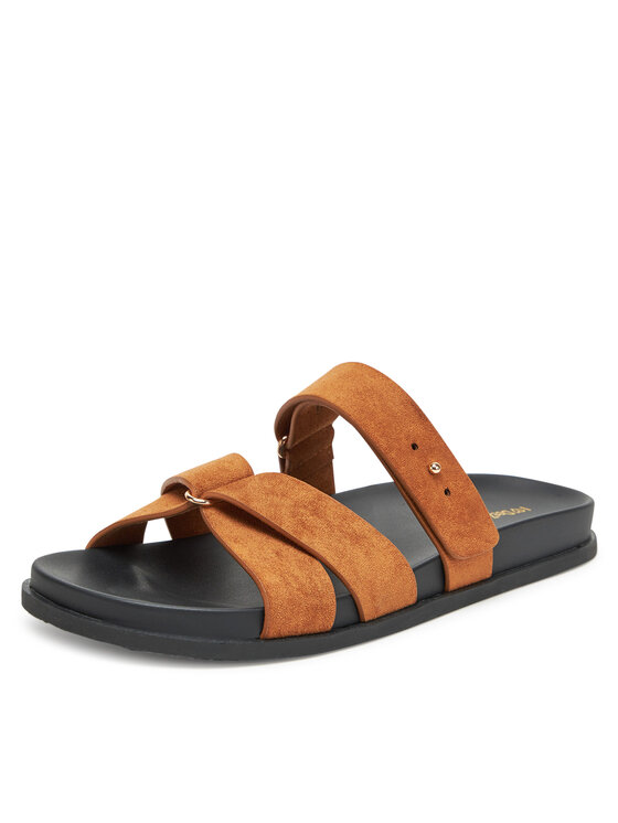 DeeZee DeeZee Klapki HY59053-3 Brązowy