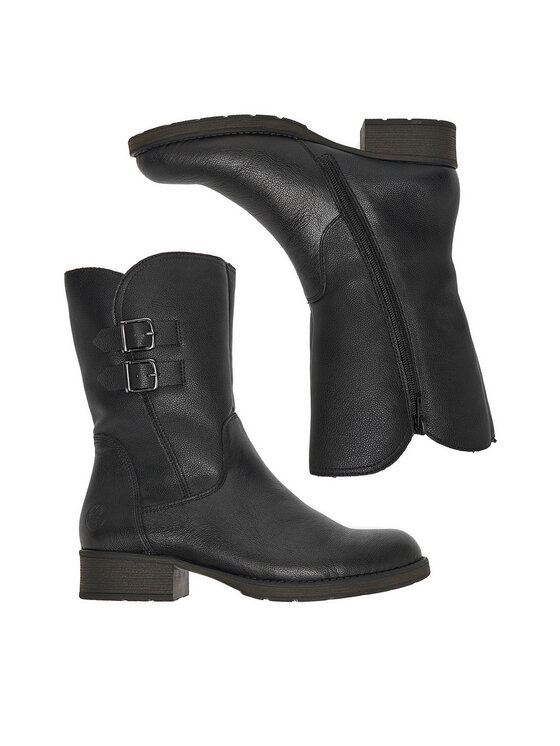 Rieker Rieker Stiefeletten Z9571-00 Schwarz