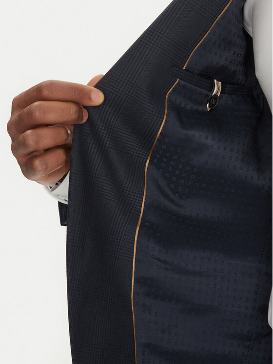 BOSS BOSS Oblek H-Jeckson 50540757 Tmavomodrá Regular Fit