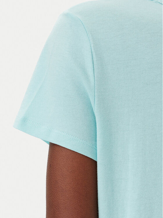 Gap Gap T-Shirt 723631-06 Zielony Regular Fit