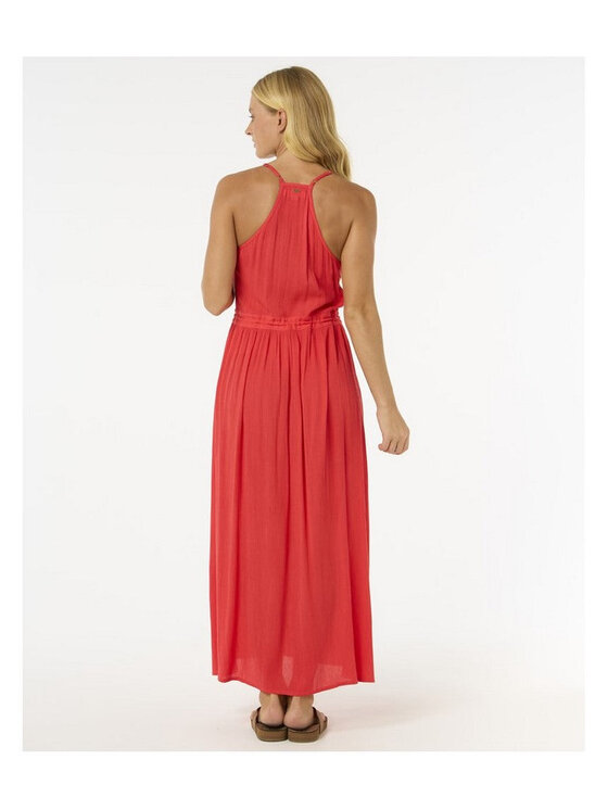 Rip Curl Rip Curl Sukienka letnia Classic Surf Maxi Dress Czerwony Relaxed Fit