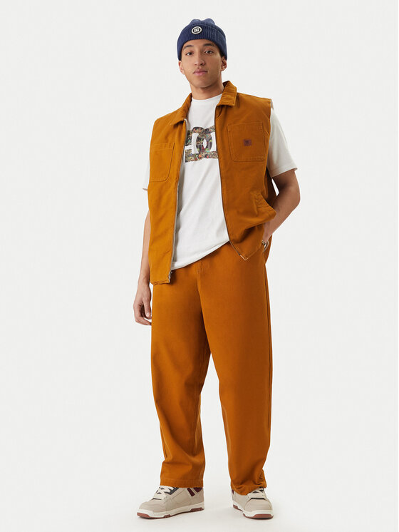 DC Shoes DC Shoes Жилетка за костюм Keyless EDYJK03264 Кафяв Regular Fit