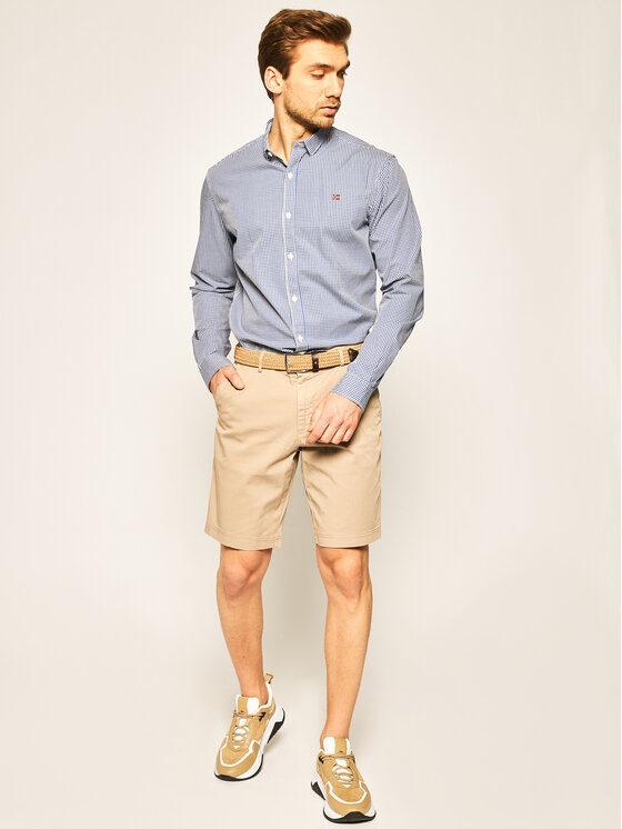 Napapijri Napapijri Camicia Gode NP0A4E2U3 Blu Urban Fit