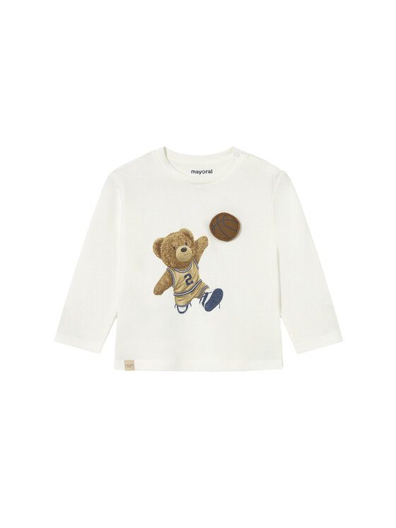 Mayoral Mayoral Bluza 2070 Écru Regular Fit