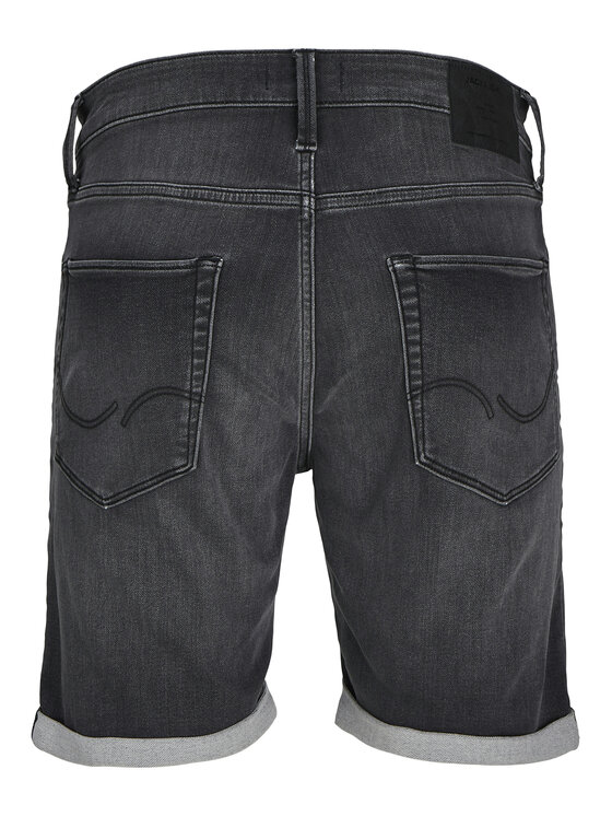 Jack & Jones Jack & Jones Džínové šortky Rick 12269501 Šedá Regular Fit