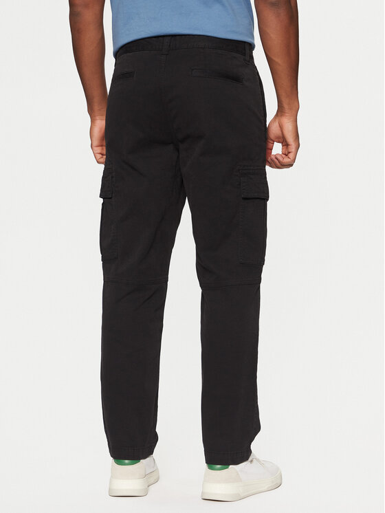 BOSS BOSS Kalhoty z materiálu Sisla-7 50523149 Černá Regular Fit