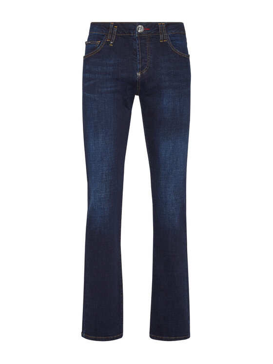 PHILIPP PLEIN PHILIPP PLEIN Jeansy 251 Niebieski jasny Straight Fit