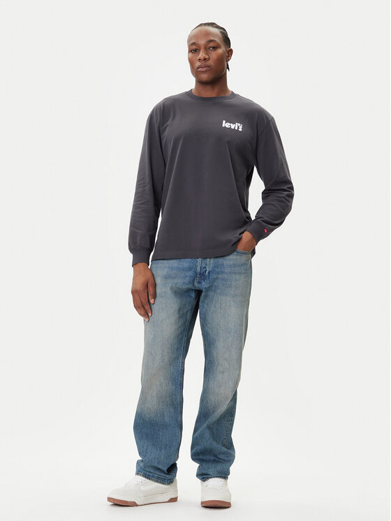 Levi's® Levi's® Tricou Authentic 005N7-0001 Negru Regular Fit