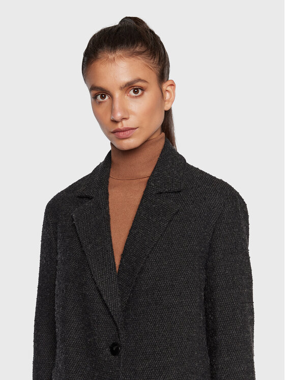 Sisley Sisley Преходно палто 2Q7DLN00R Сив Regular Fit