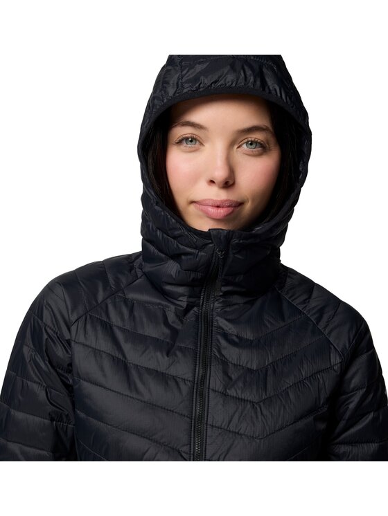 Columbia Columbia Kurtka puchowa 212612 Czarny Regular Fit