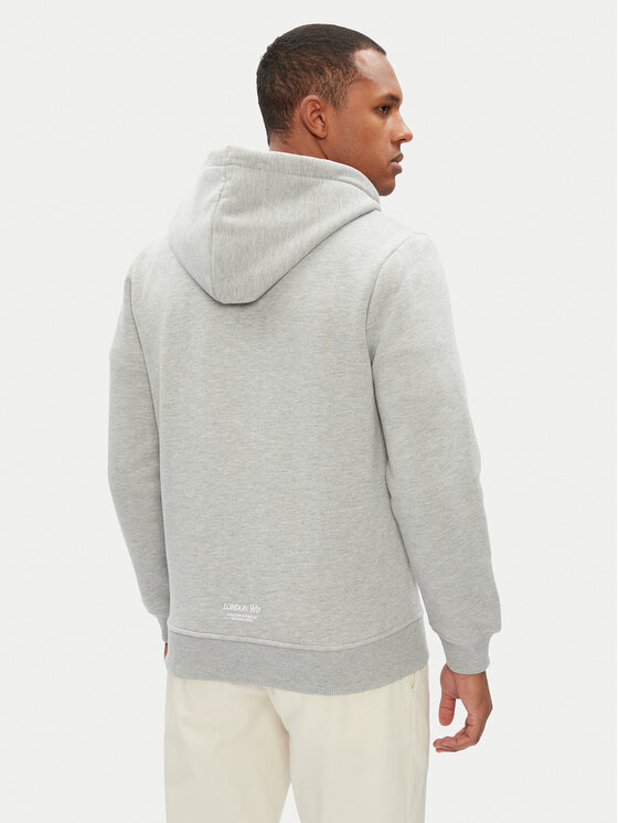 Pepe Jeans Pepe Jeans Bluză Damian PM582752 Gri Regular Fit