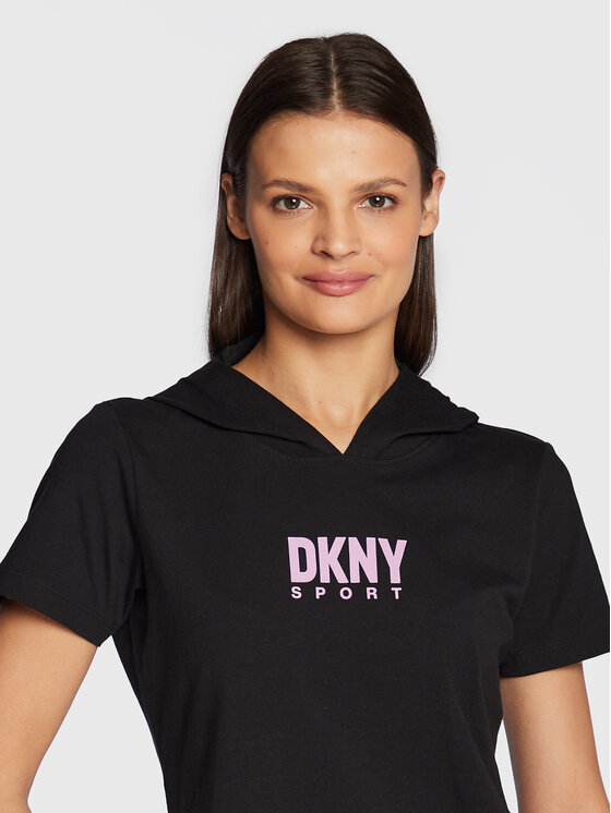 DKNY Sport Každodenní šaty DP2D4725 Černá Regular Fit Modivo.cz